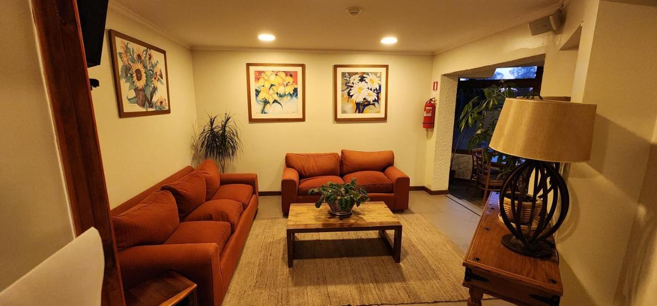 Hotel Y Cabanas Las Mellizas - Caja Los Andes 洛斯安赫莱斯 外观 照片