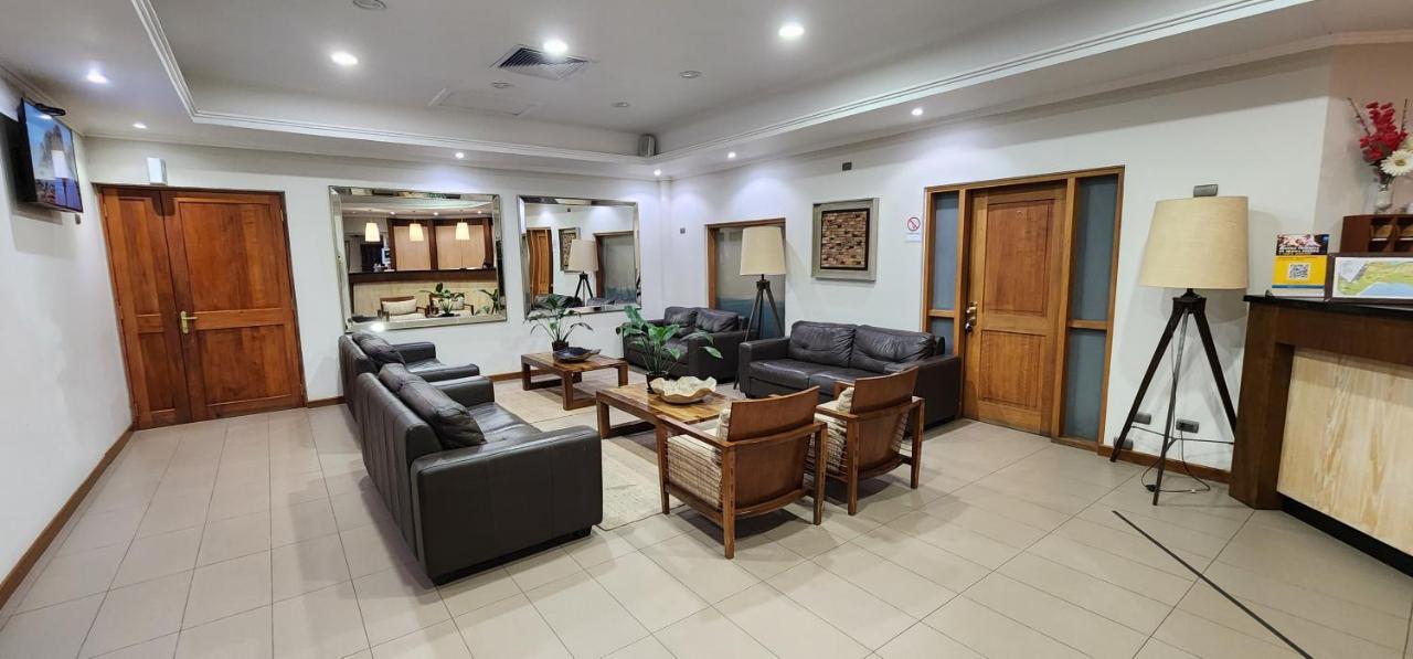 Hotel Y Cabanas Las Mellizas - Caja Los Andes 洛斯安赫莱斯 外观 照片