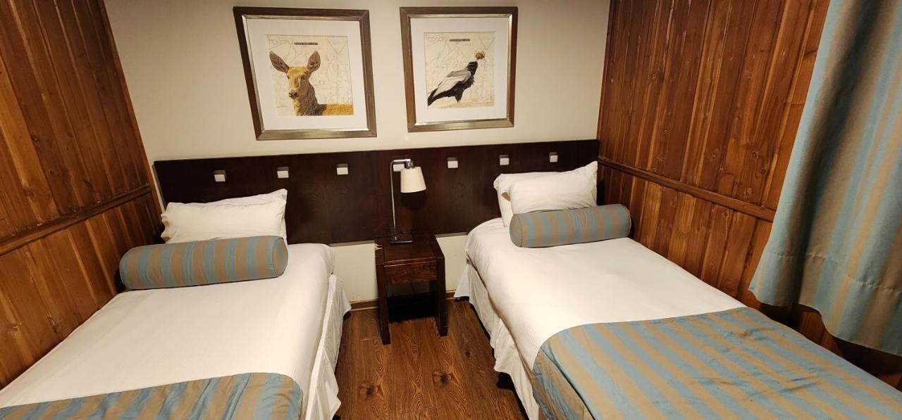 Hotel Y Cabanas Las Mellizas - Caja Los Andes 洛斯安赫莱斯 外观 照片